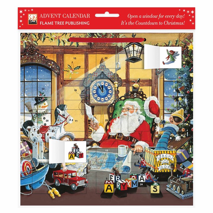 Letter To Santa Traditional Advent Calendar
