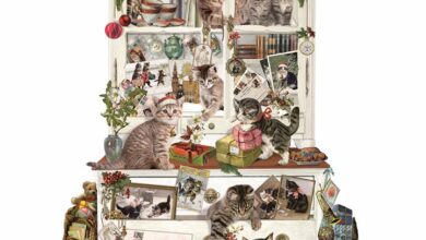 Mischievous Christmas Cats Traditional Advent Calendar