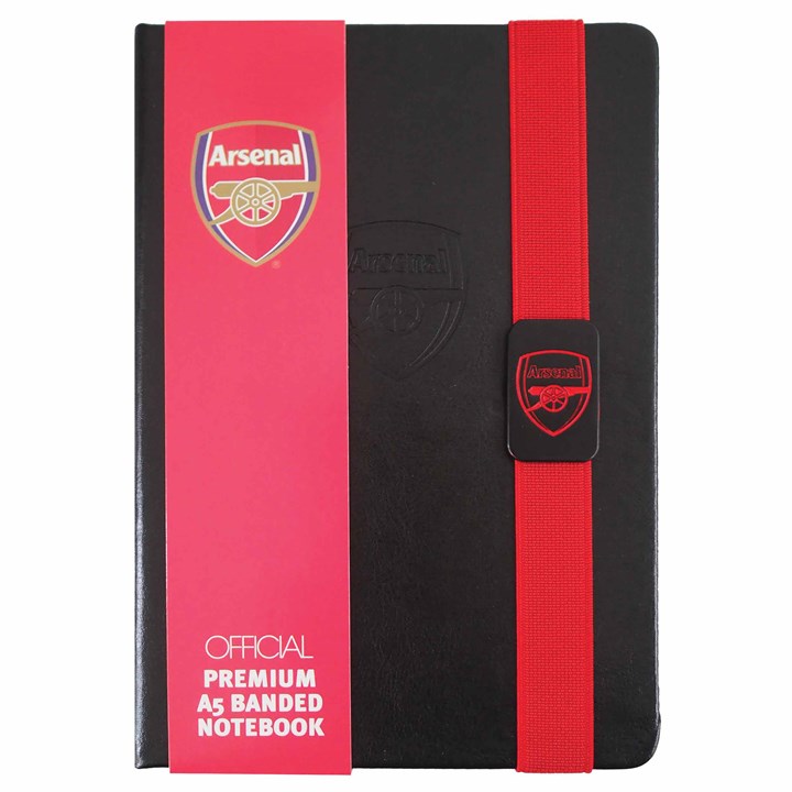 Arsenal FC A5 Banded Notebook