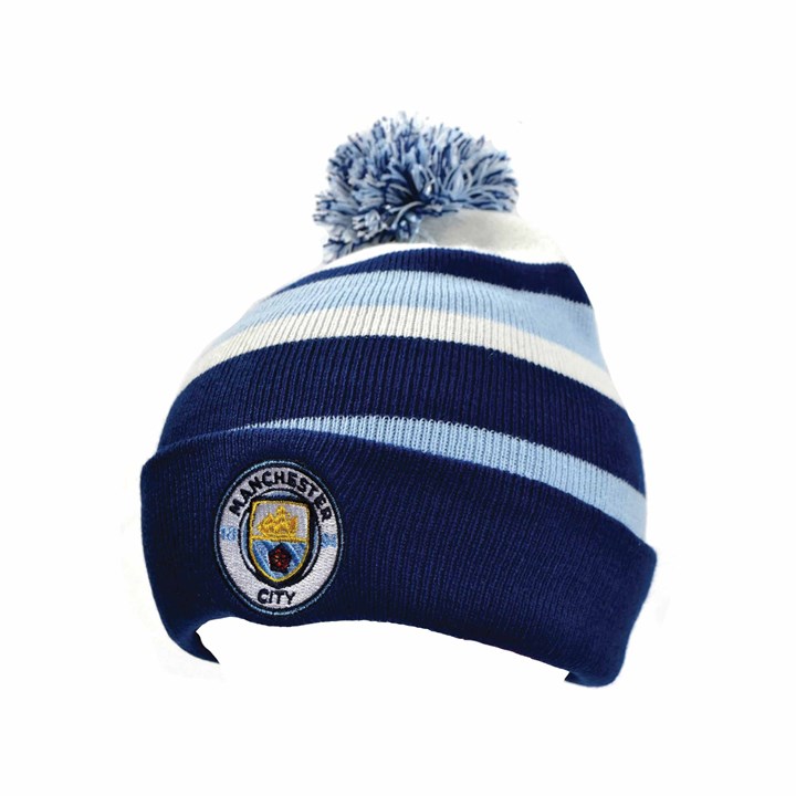 Manchester City FC Bobble Hat