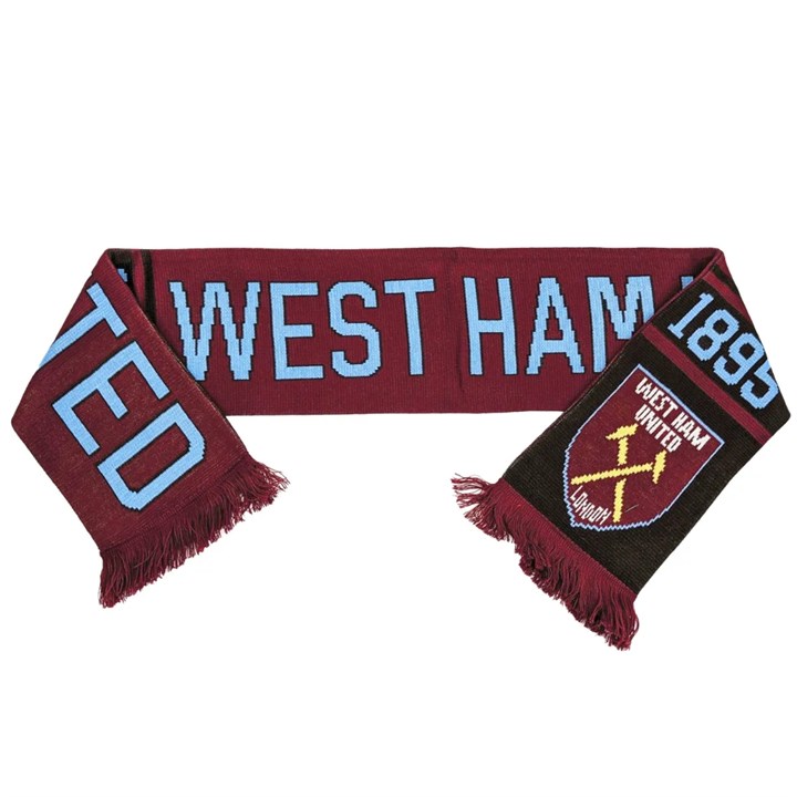West Ham United FC Nero Scarf