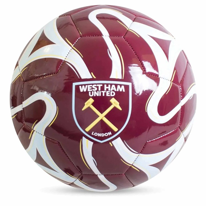 West Ham United FC Cosmos Football Size 5 Deflated