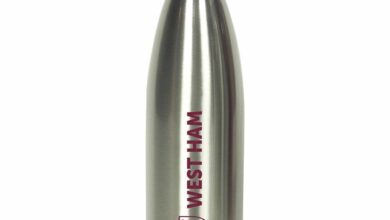 West Ham United FC Stainless Steel Water Bottle