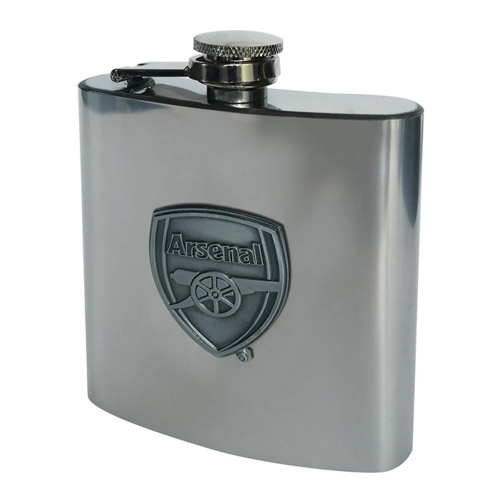 Arsenal FC Stainless Steel Hip Flask