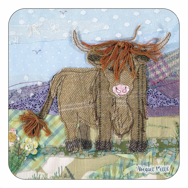 Ginger Coo Tweedie Coaster