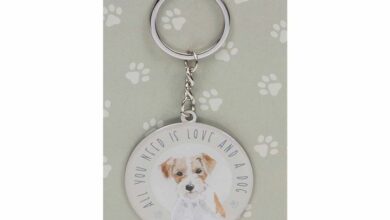 Best Of Breed Jack Russell Keyring
