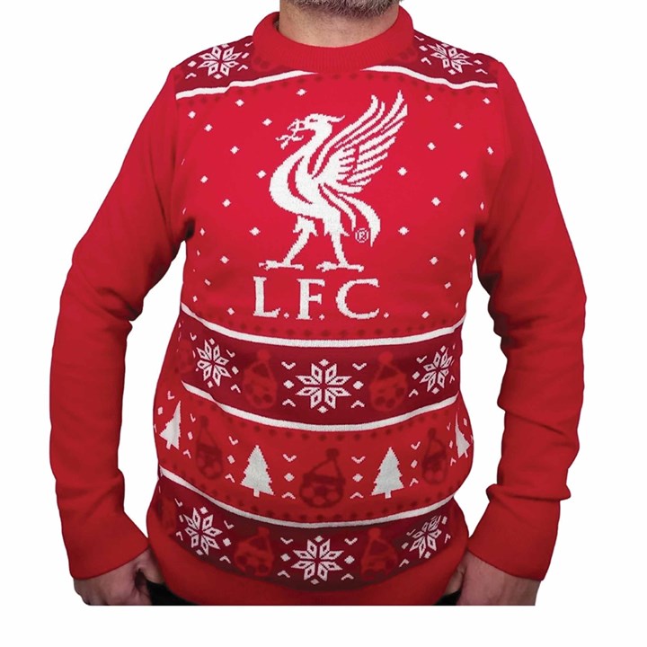 Liverpool FC Christmas Jumper XL