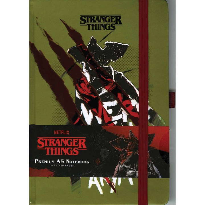 Stranger Things  A5 Notebook