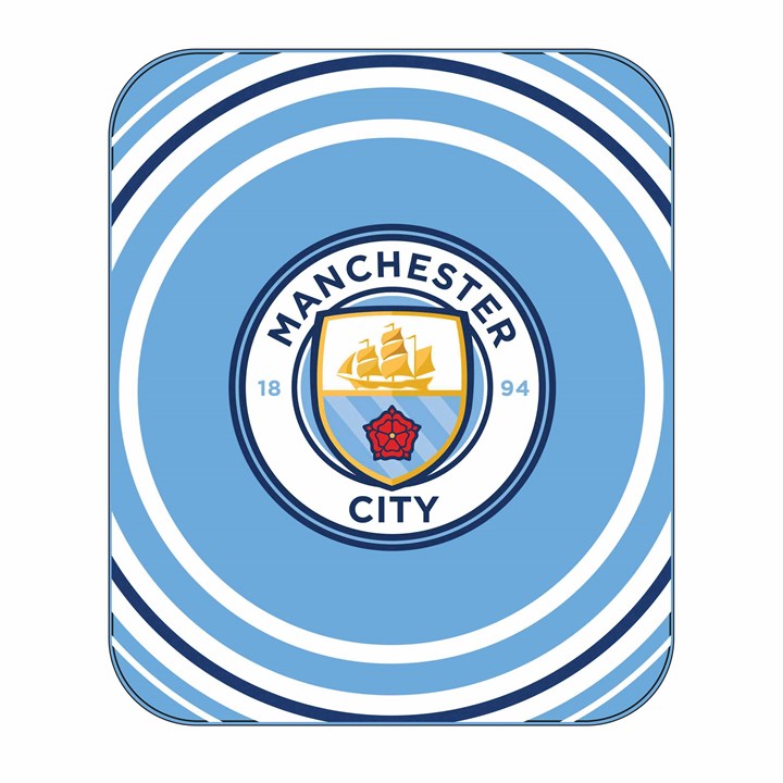 Manchester City FC Fleece Blanket