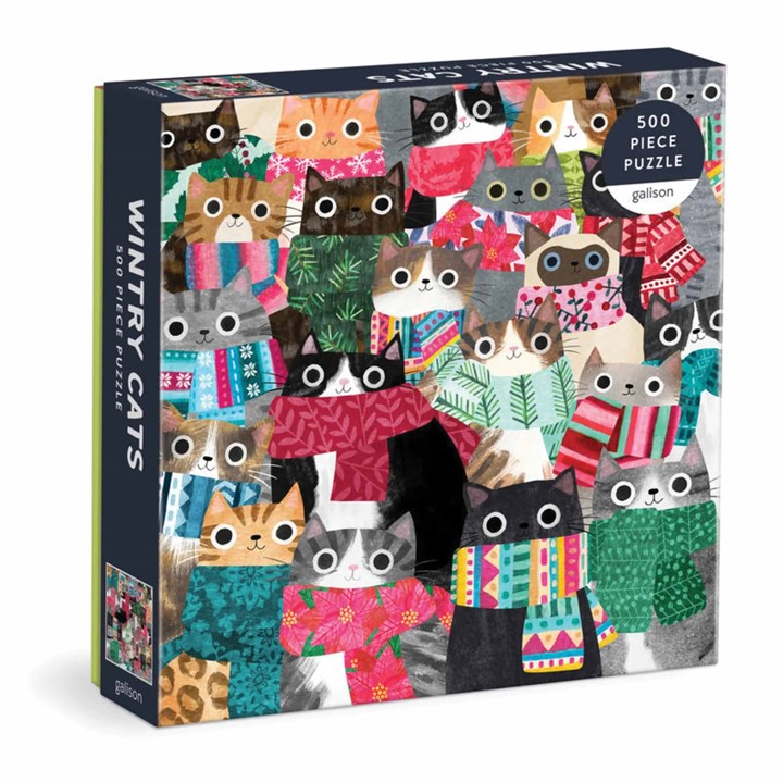 Galison, Wintry Cats Jigsaw