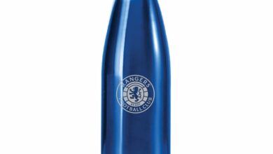 Rangers FC Stainless Steel Water Bottle