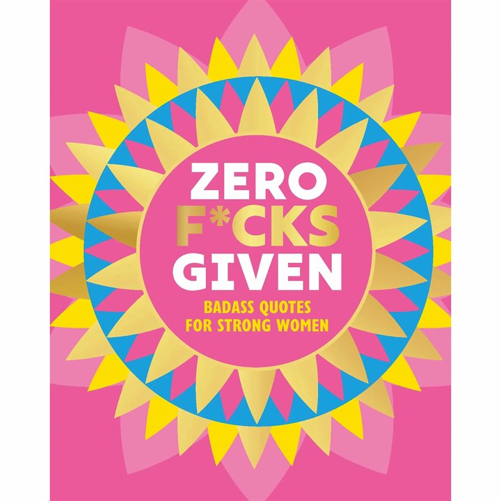 Zero F*cks Given Book