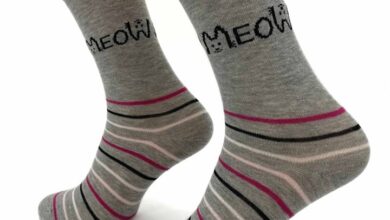 Meow Socks - Size 4 - 8