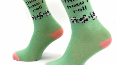 This Is How I Roll Panda Socks - Size 4 - 8