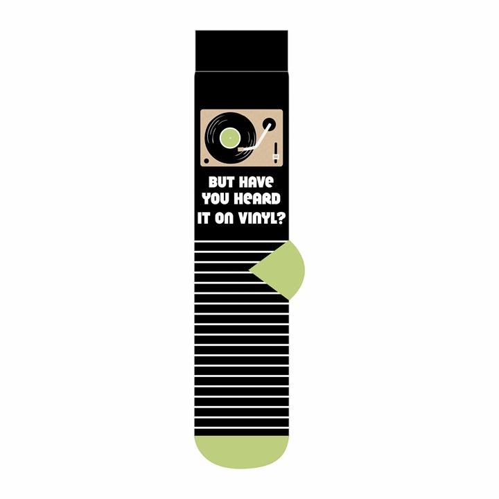 But Have You Heard It On Vinyl Socks – Size 7 – 11