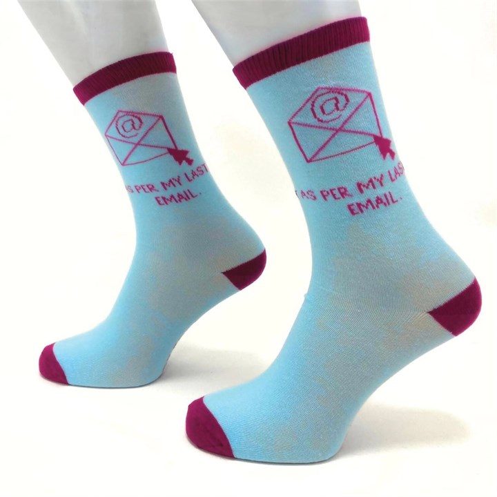 As Per My Email Socks – Size 4 – 8