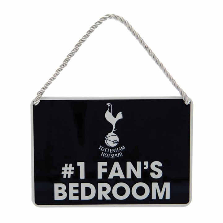 Tottenham Hotspur FC No.1 Fan’s Bedroom Plaque