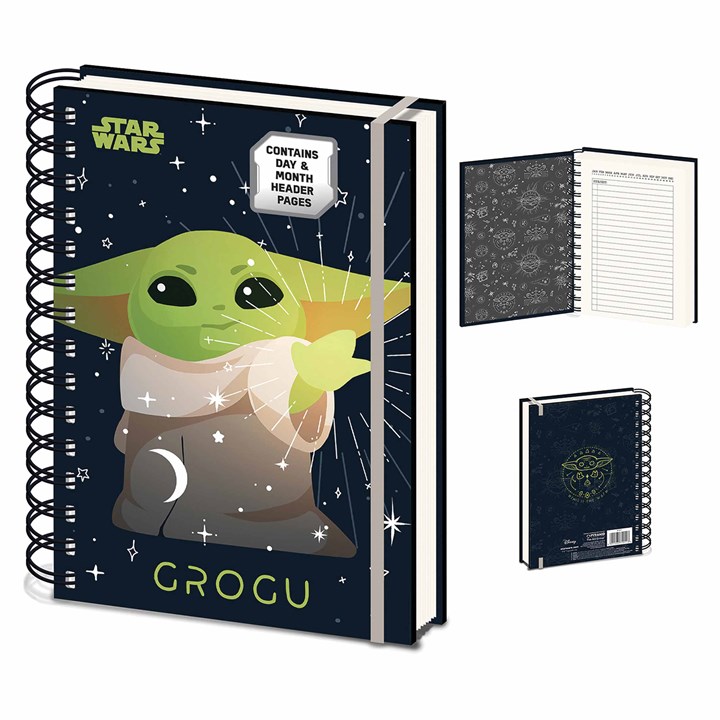 Disney Star Wars, The Mandalorian, Grogu A5 Wiro Notebook