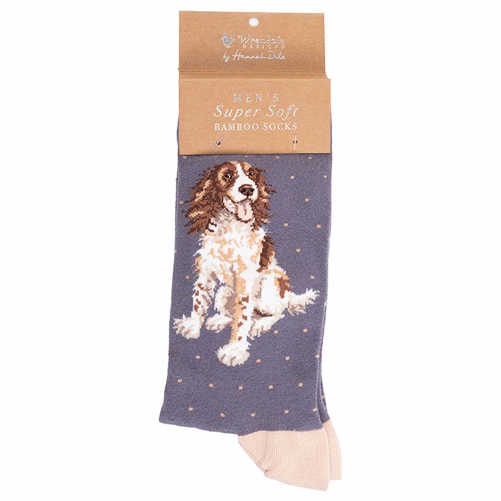 Wrendale Designs, Willow Spaniel Socks – Size 7 – 11