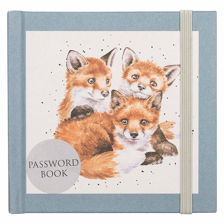 Wrendale Designs, Snug As A Cub Fox Password Book