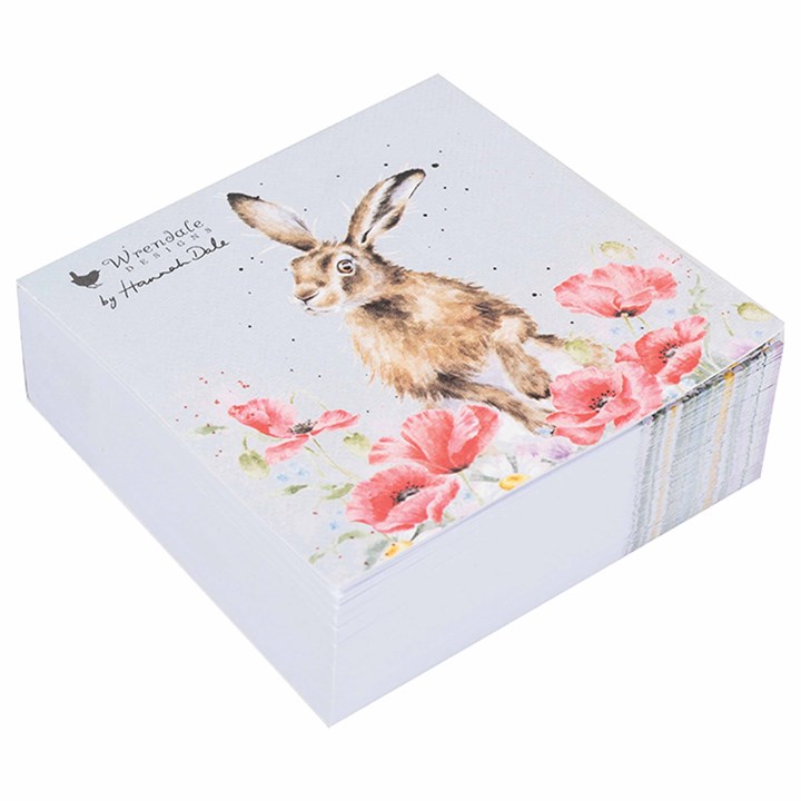 Wrendale Designs, Field of Flowers Hare Sticky Notes