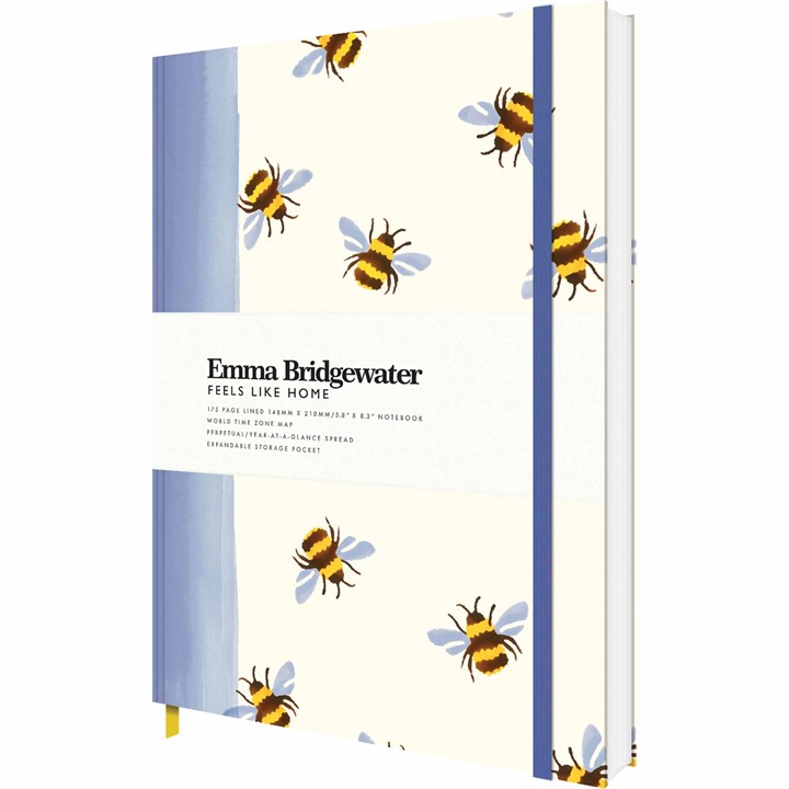 Emma Bridgewater, BumbleBee A5 Notebook