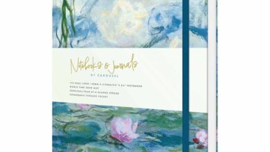 Monet A5 Notebook