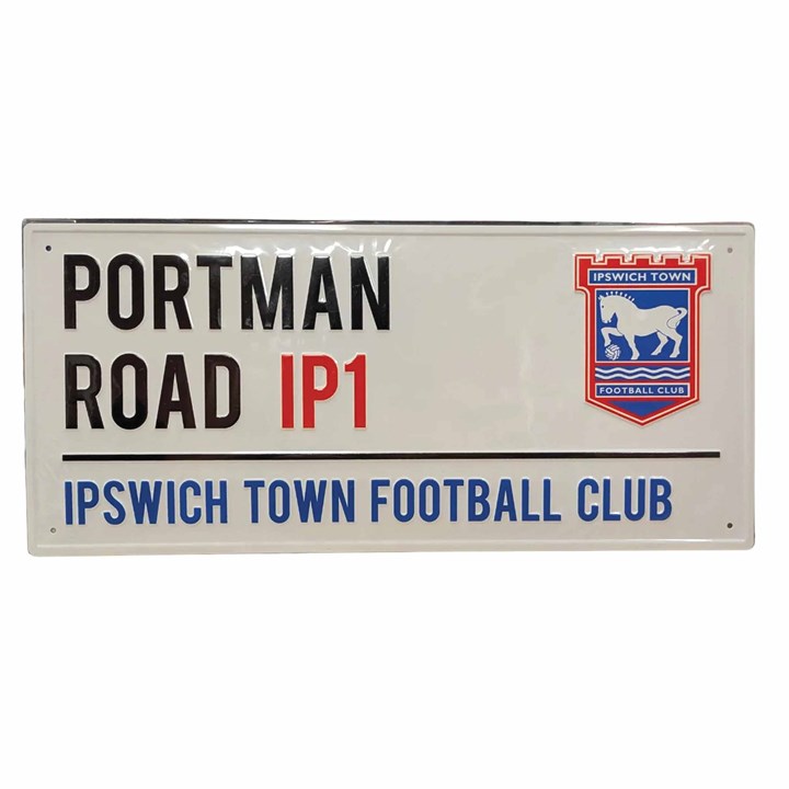 Ipswich Town FC Street Sign