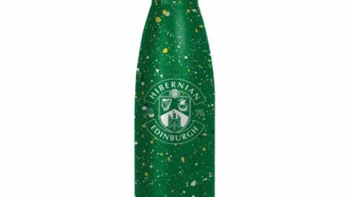 Hibernian FC Paint Splatter Water Bottle