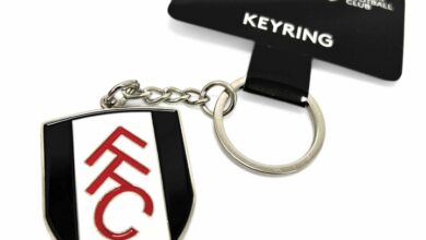 Fulham FC Crest Keyring