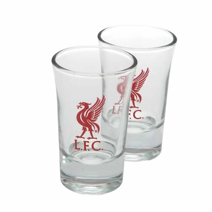 Liverpool FC 2 Pack Shot Glasses