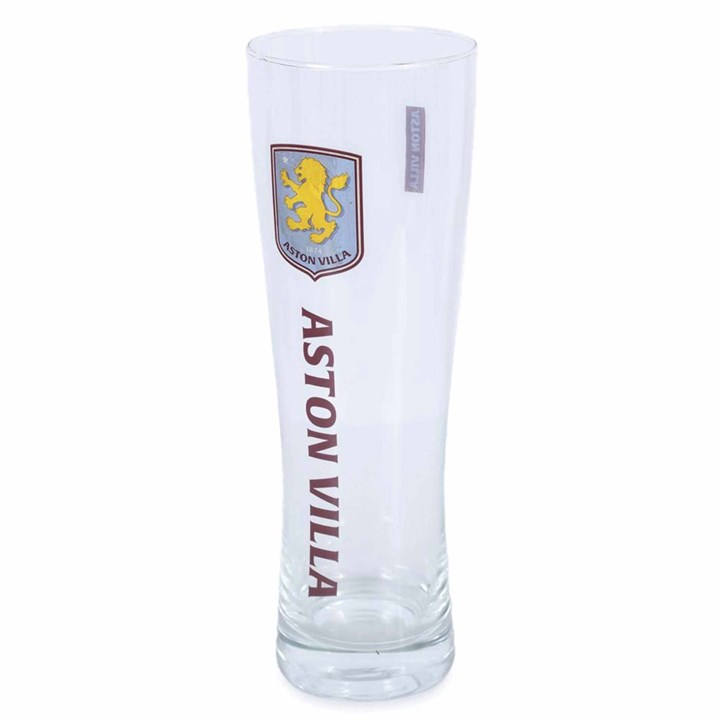 Aston Villa FC Slim Pint Glass