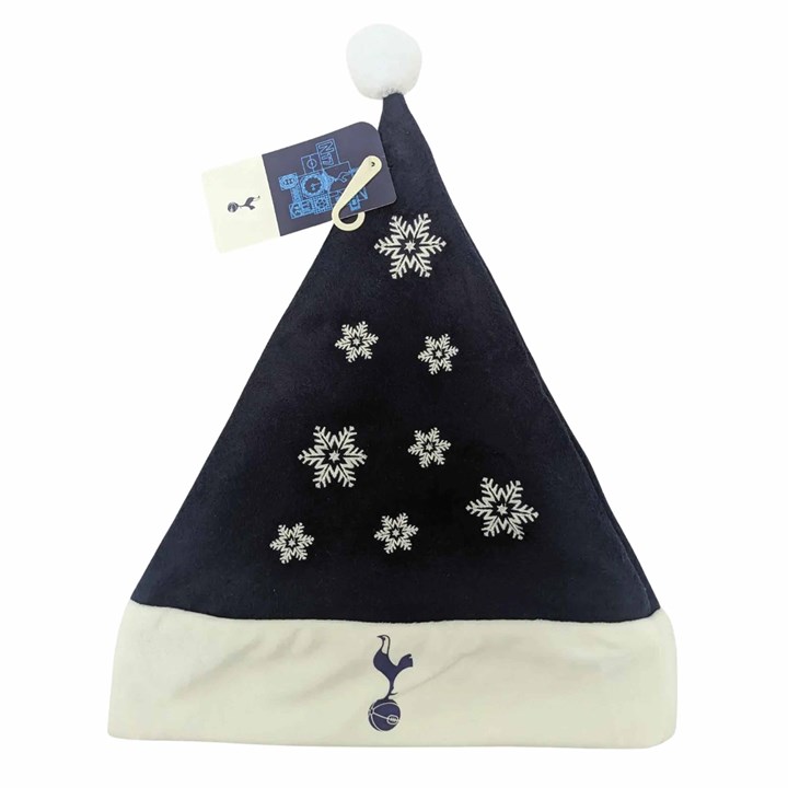 Tottenham Hotspur FC Snowflake Santa Hat