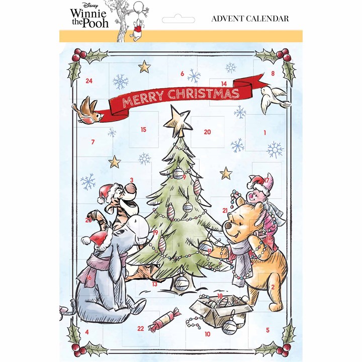Disney, Winnie The Pooh Traditional Advent Calendar