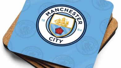 Manchester City FC Cork Coasters