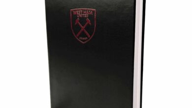 West Ham United FC Classic Crest A5 Notebook