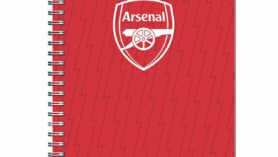 Arsenal FC Spiral Crest A5 Notebook