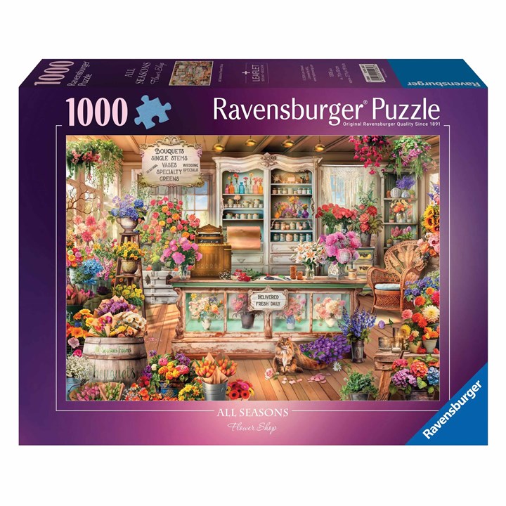 Ravensburger, All Seasons Flower Shop Jigsaw