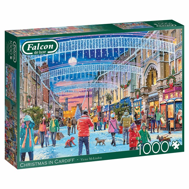 Falcon, Christmas In Cardiff Jigsaw