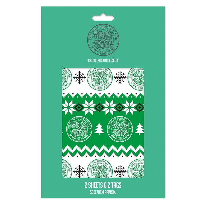 Celtic FC Christmas Gift Wrap