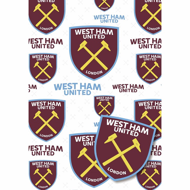 West Ham United FC Gift Wrap
