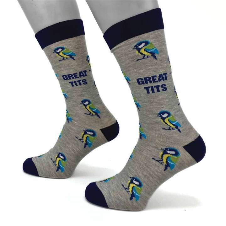 Great Tits Socks – Size 7 – 11