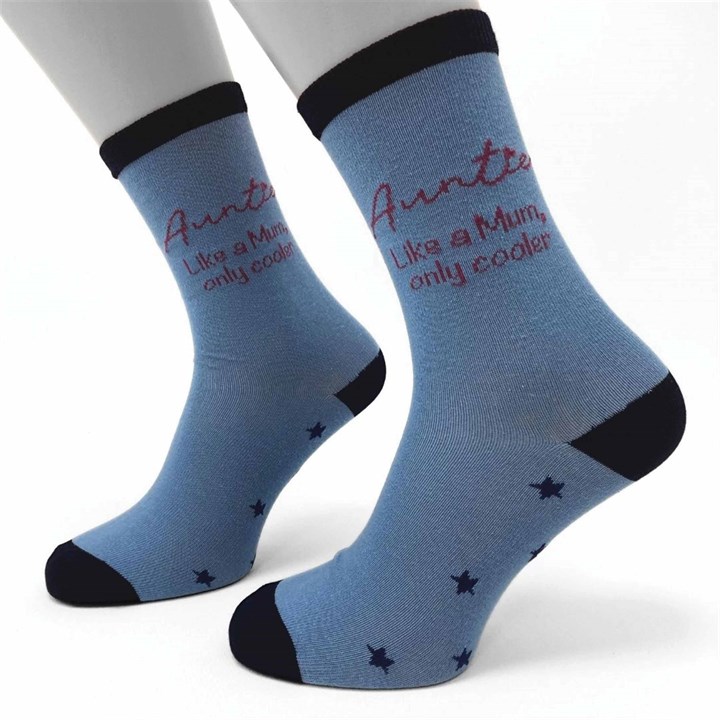 Auntie Like Mum, Only Cooler Socks – Size 4 – 8