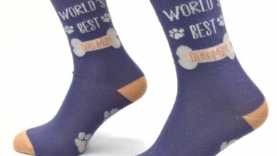 World's Best Dog Mum Socks - Size 4 - 8