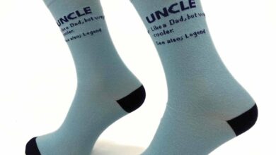 Uncle Dictionary Defination Socks - Size 7 - 11