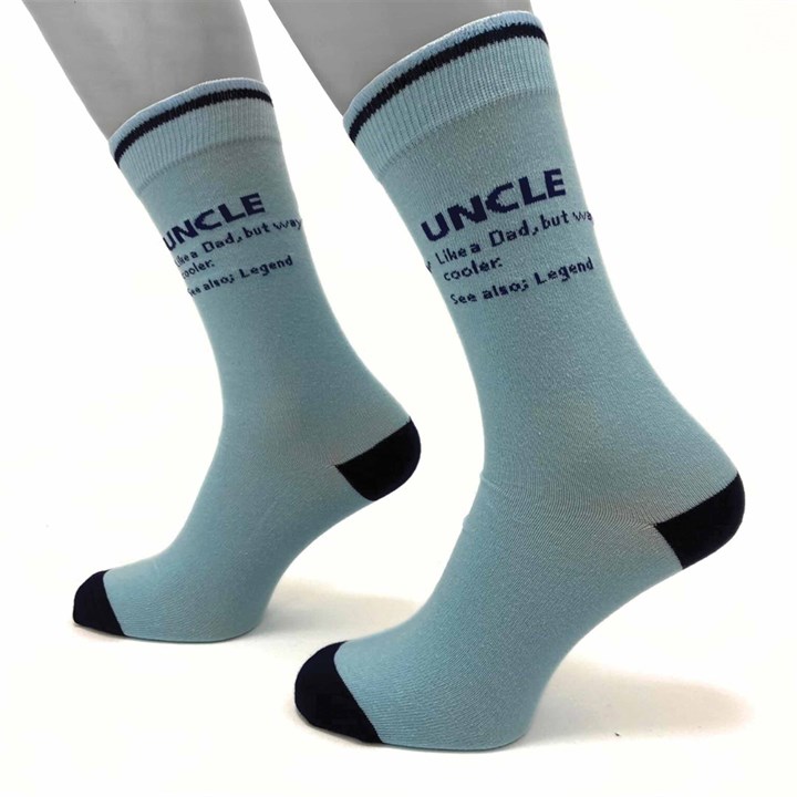 Uncle Dictionary Defination Socks – Size 7 – 11