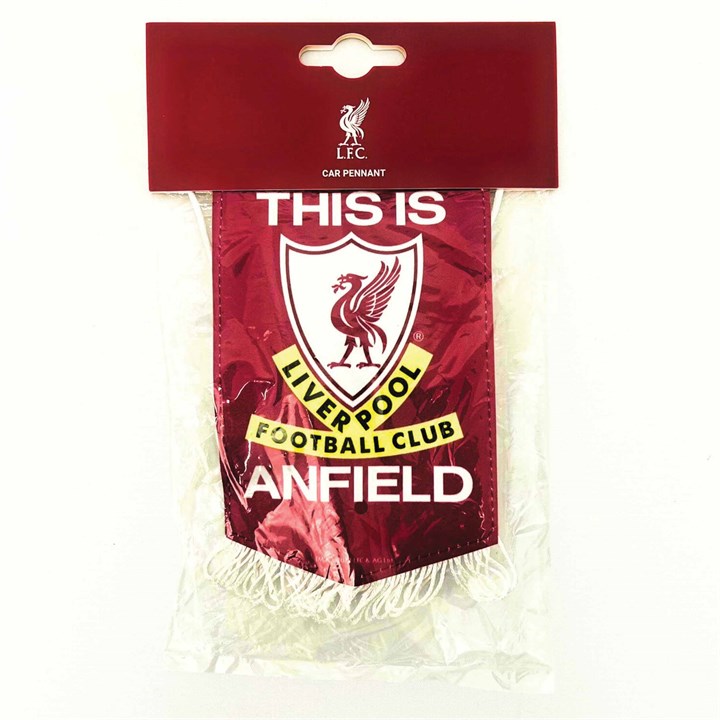 Liverpool FC This is Anfield Car Pennant