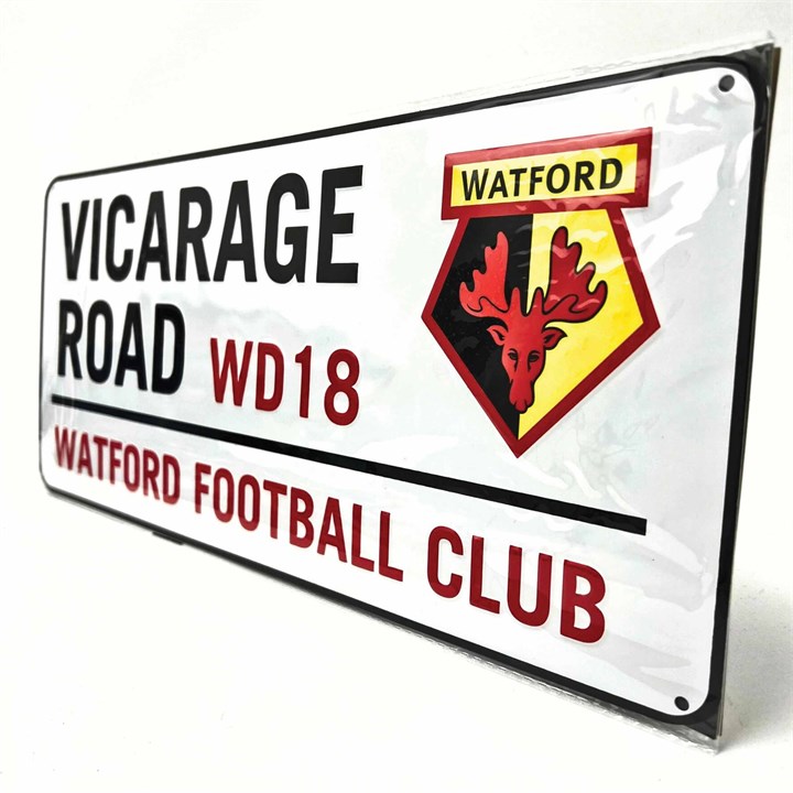 Watford FC Street Sign
