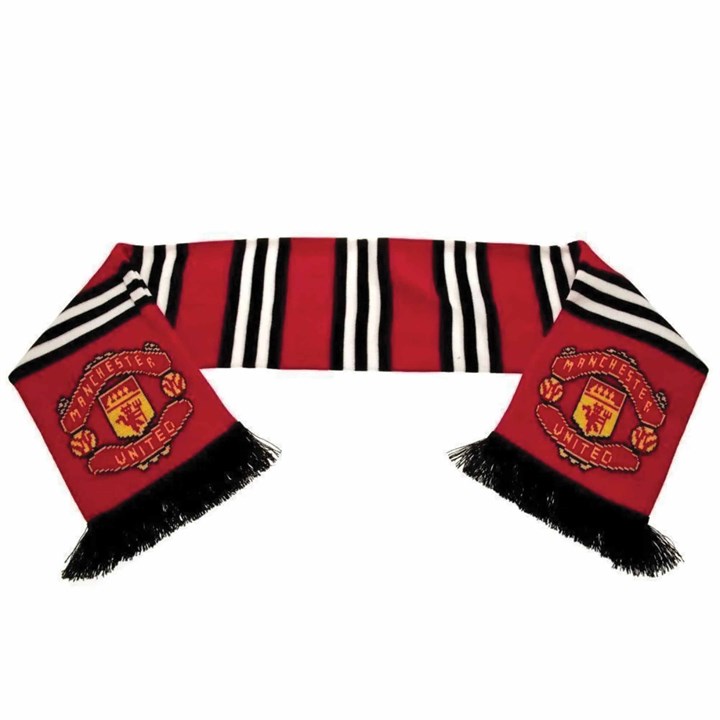 Manchester United FC Home Stripe Scarf