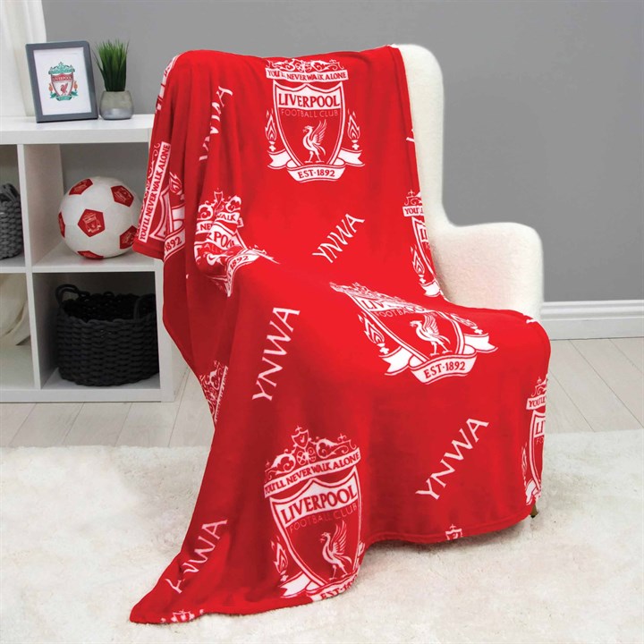 Liverpool FC YNWA Fleece Blanket
